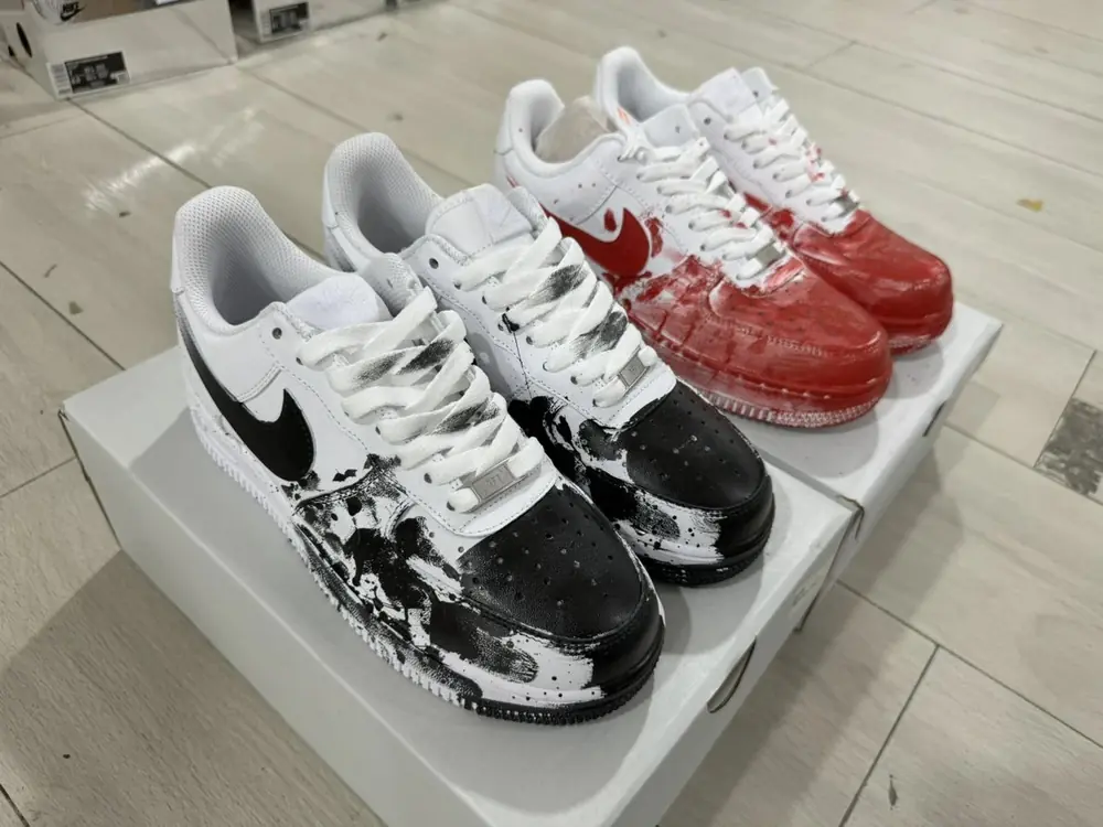 Nike Air force 1 Blood Paint